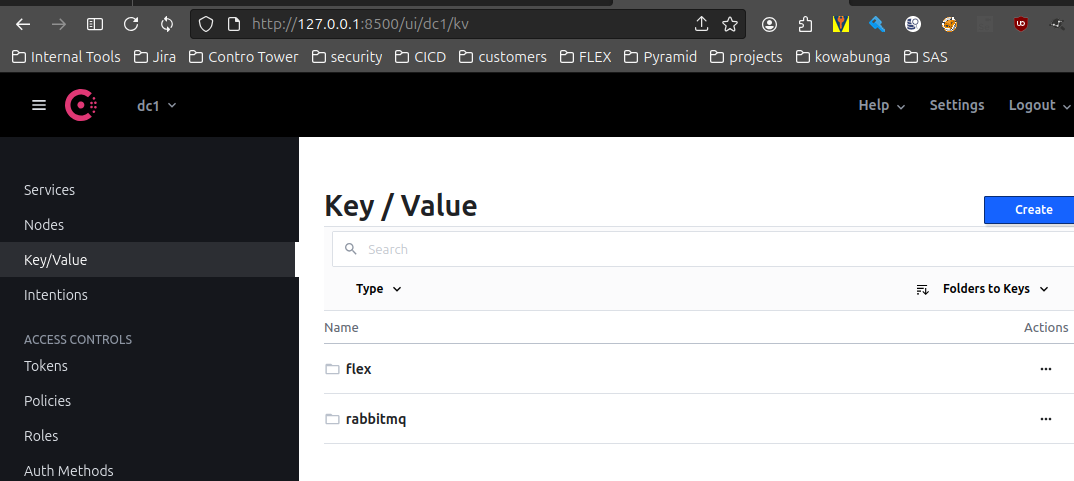 view key values